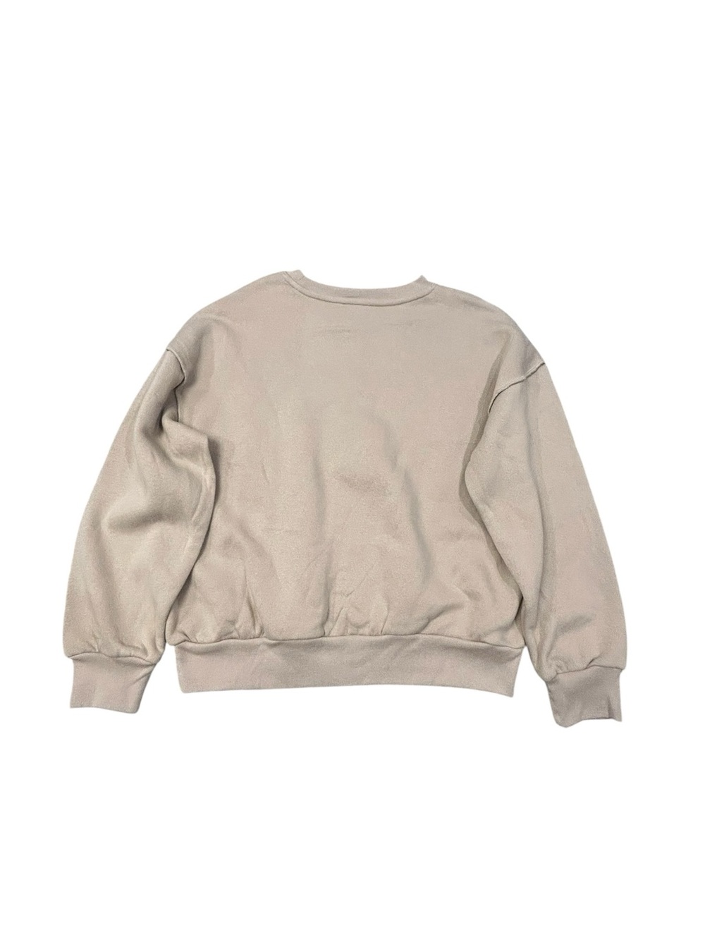 Nirvana Beige Graphic Crewneck Sweatshirt Men XS Cotton Poly Casual Grunge NWT - Picture 4 of 6